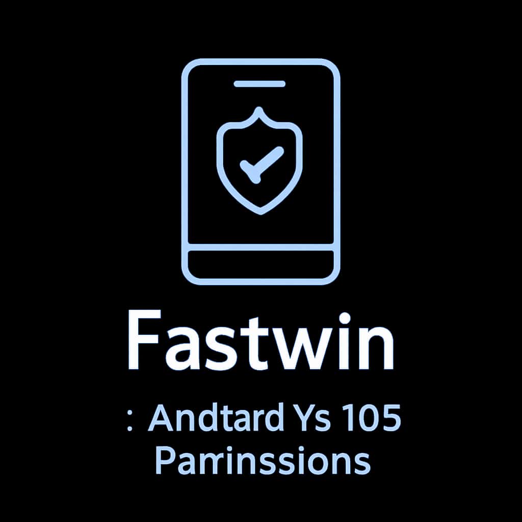 Fastwin permissions icon indicating Android and iOS compatibility.
