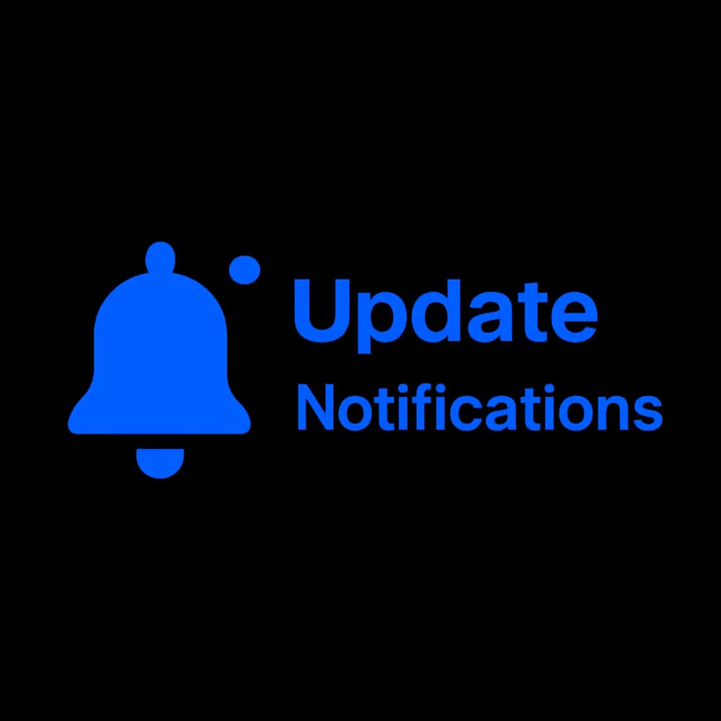 A professional icon depicting Fastwin Update Notifications.