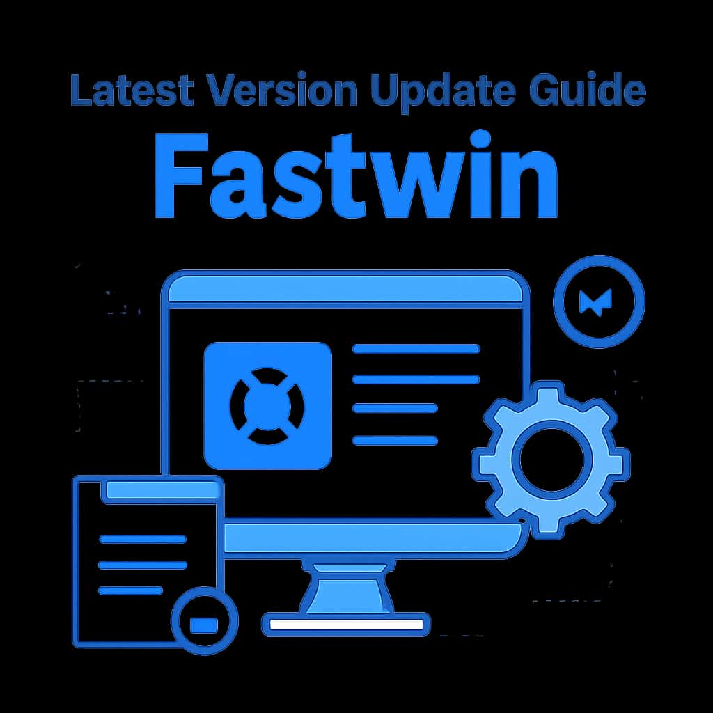 An educational illustration related to the Latest Version Fastwin Update Guide.