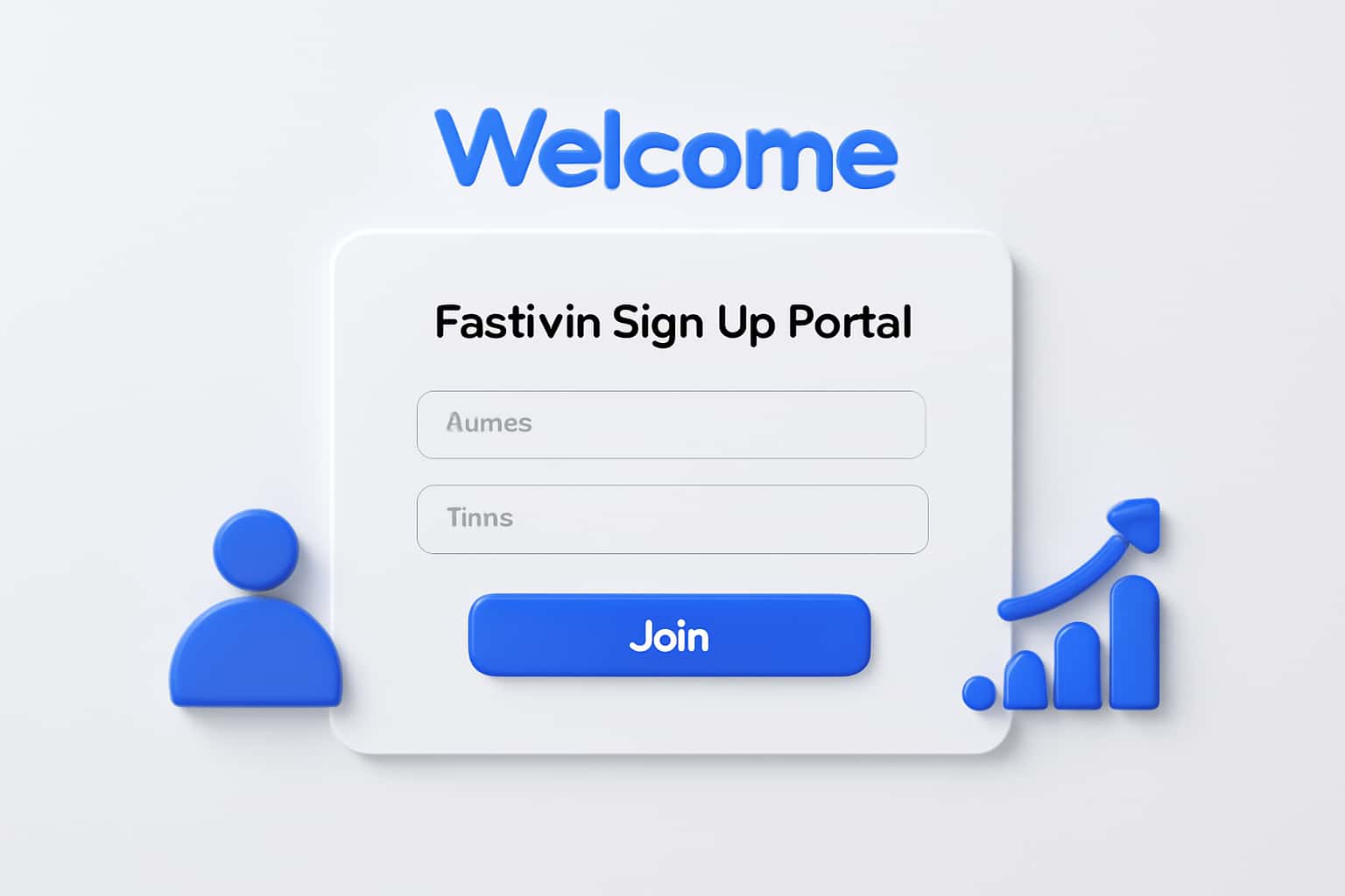 Fastwin Sign Up Portal Interface