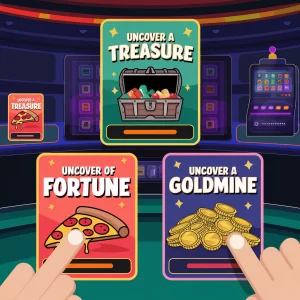 Online scratch cards game