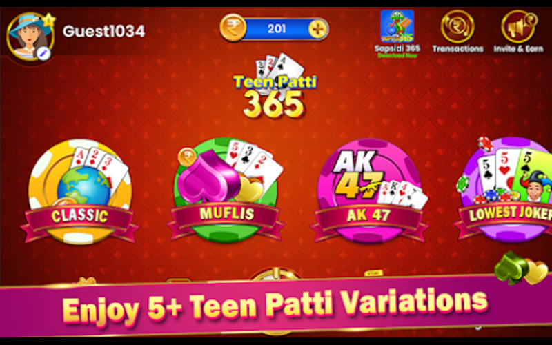 teen patti cash game image